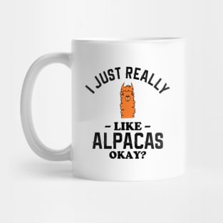 I Just Really Like Alpacas Mug